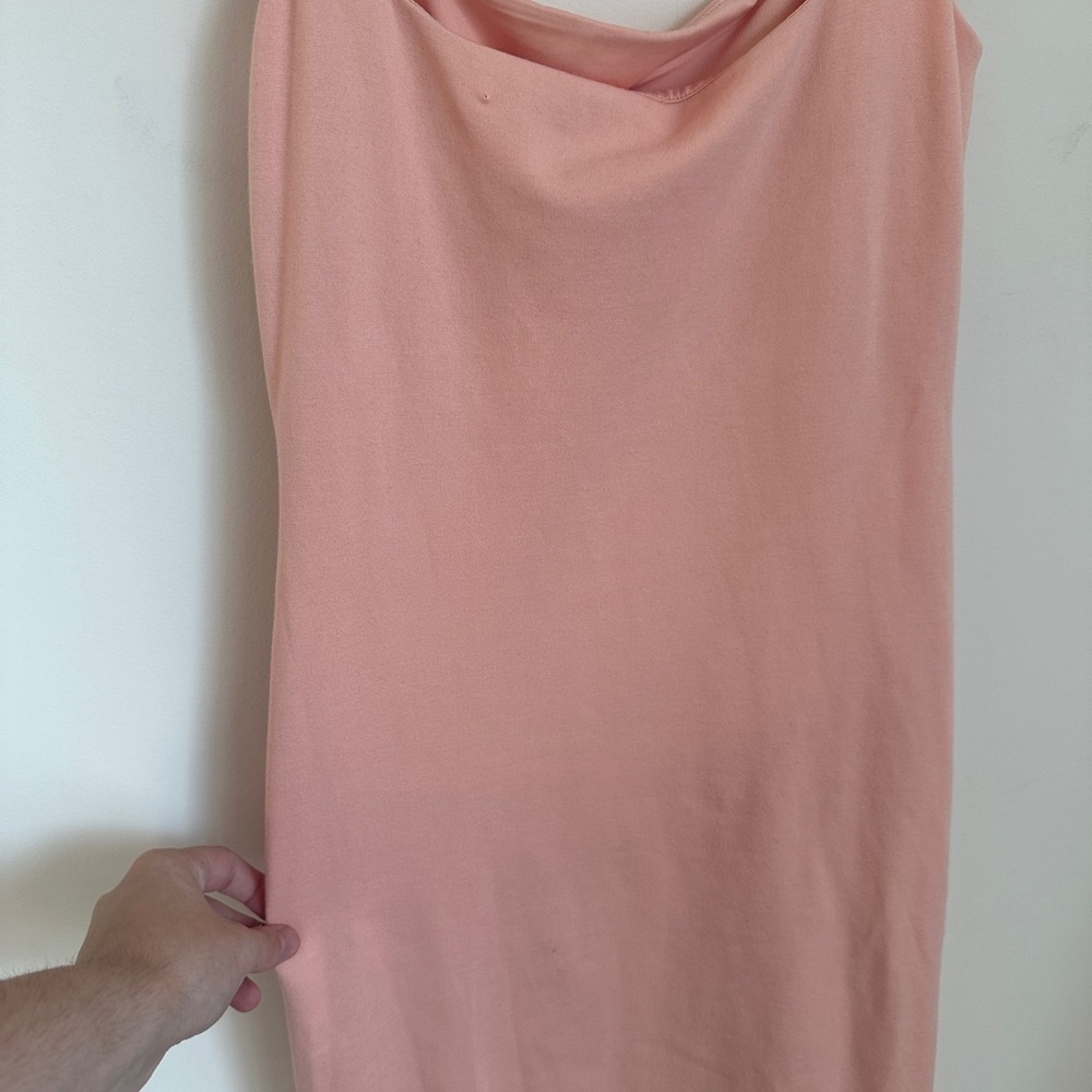 Lovers + Friends Revolve Donatella Midi Dress Blush Pink Bodycon Size XS - Picture 6 of 8